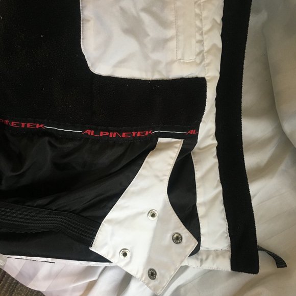 *HOST PICK* Alpinetek Jacket White Sz M 10/12 Autentic Terrain Gear Winter Coat - Picture 15 of 15